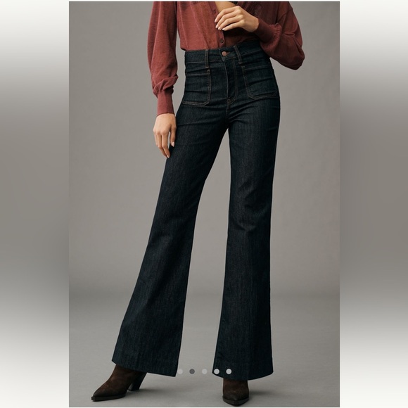 Women's Indigo Jeans - Picture 2 of 9